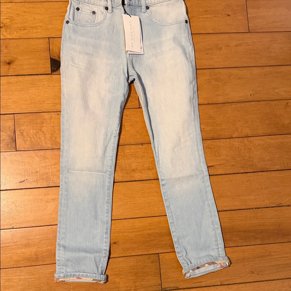 Burberry Light Blue Skinny Jeans